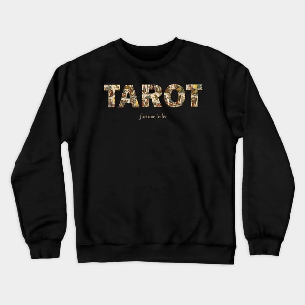 Tarot Crewneck Sweatshirt by valentinahramov